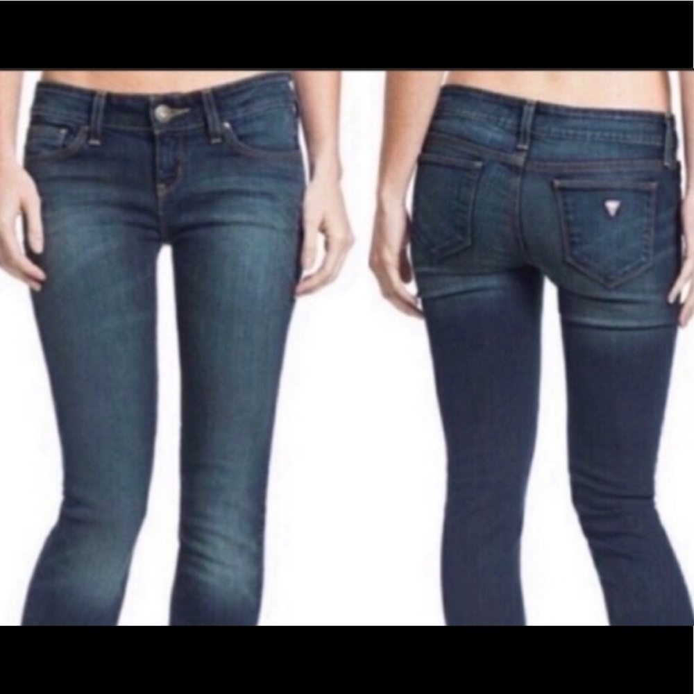 Guess Straight legs dark wash Jeans